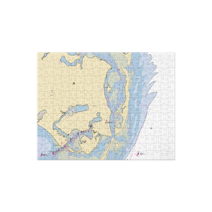 First Light Boatworks (West Chatham, MA) NOAA Chart Jigsaw Puzzle