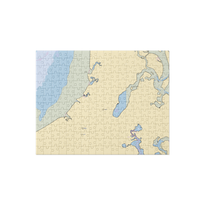 Orleans Yacht Club (East Orleans, MA) NOAA Chart Jigsaw Puzzle