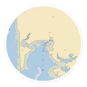 Town of Wellfleet Marina (Truro, MA) NOAA Chart Sticker