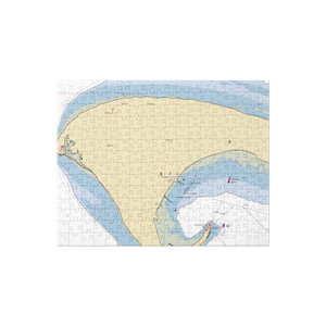 MacMillan Pier - Provincetown (Truro, MA) NOAA Chart Jigsaw Puzzle