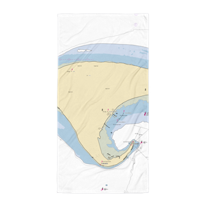 MacMillan Pier - Provincetown (Truro, MA) NOAA Chart Towel