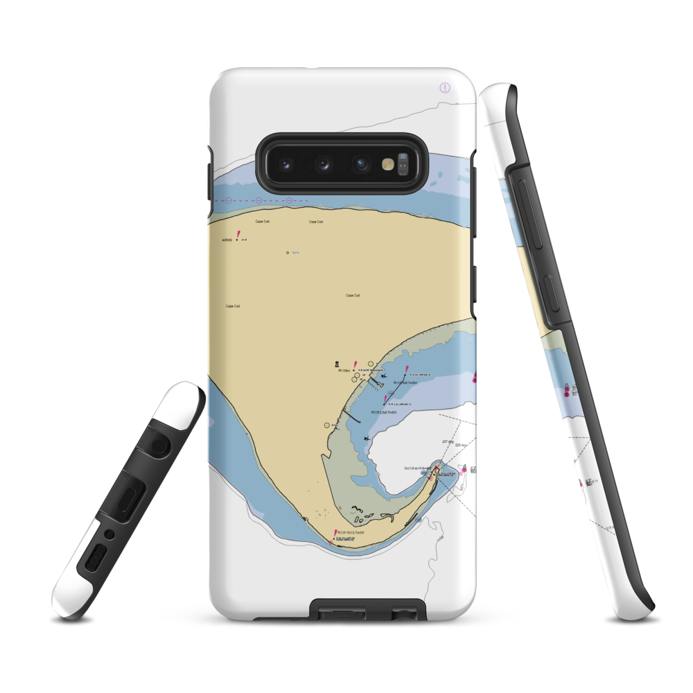 Long Point Marina (Truro, MA) NOAA Chart Samsung Phone Case Samsung Galaxy S10 Plus model shown
