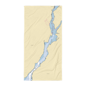 Somerset Marina & Yacht Sales (Somerset, MA) NOAA Chart Towel