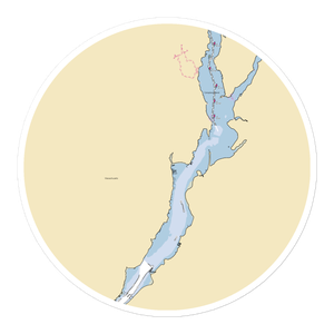 Somerset Marina & Yacht Sales (Somerset, MA) NOAA Chart Sticker