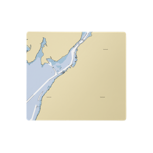 Battleship Cove Moorings (Somerset, MA) NOAA Chart  Gaming Mouse Pad