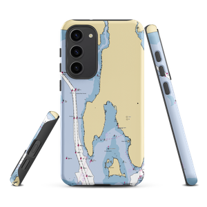 Bristol Yacht Club (Bristol, RI) NOAA Chart Samsung Phone Case