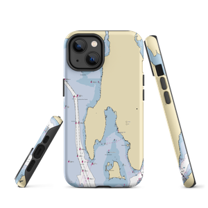 Independence Park (Bristol, RI) NOAA Chart  Tough iPhone Case