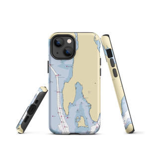 Independence Park (Bristol, RI) NOAA Chart  Tough iPhone Case