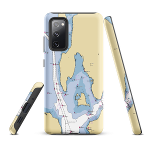 Thames Street Landing Public Dock / Bristol Harbor Inn (Bristol, RI) NOAA Chart Samsung Phone Case