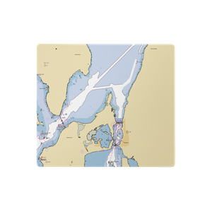 Seaconnet Sportsman's Club (Tiverton, RI) NOAA Chart  Gaming Mouse Pad