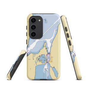 Safe Harbor Sakonnet (Tiverton, RI) NOAA Chart Samsung Phone Case