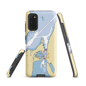 Safe Harbor Sakonnet (Tiverton, RI) NOAA Chart Samsung Phone Case