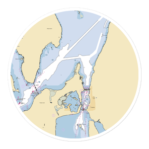 Safe Harbor Sakonnet (Tiverton, RI) NOAA Chart Sticker