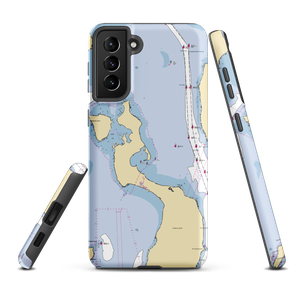 Potter's Cove Guest Moorings (Bristol, RI) NOAA Chart Samsung Phone Case