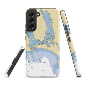 The Back Eddy Restaurant (Westport Point, MA) NOAA Chart Samsung Phone Case