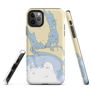 Shamrock Marine (Westport Point, MA) NOAA Chart  Tough iPhone Case