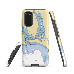 Westport Town Dock (Westport Point, MA) NOAA Chart Samsung Phone Case