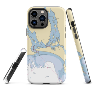 Leach & Son (Westport Point, MA) NOAA Chart  Tough iPhone Case