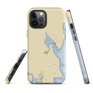 Apponagansett Park Boat Ramp (South Dartmouth, MA) NOAA Chart  Tough iPhone Case