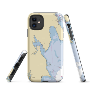 South Wharf Yacht Yard (New Bedford, MA) NOAA Chart  Tough iPhone Case