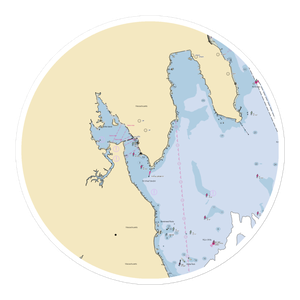 Davis & Tripp Inc. (New Bedford, MA) NOAA Chart Sticker