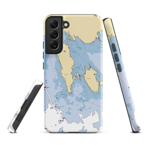 West Island Marina (Fairhaven, MA) NOAA Chart Samsung Phone Case