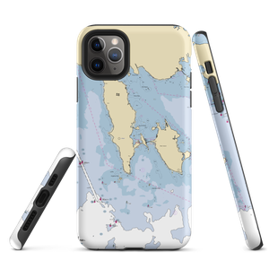 West Island Marina (Fairhaven, MA) NOAA Chart  Tough iPhone Case