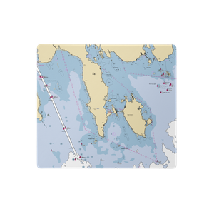 West Island Marina (Fairhaven, MA) NOAA Chart  Gaming Mouse Pad