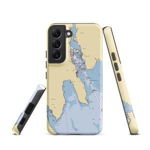 Bayline Inc. Boatyard & Transport (New Bedford, MA) NOAA Chart Samsung Phone Case