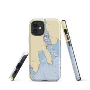 Bayline Inc. Boatyard & Transport (New Bedford, MA) NOAA Chart  Tough iPhone Case