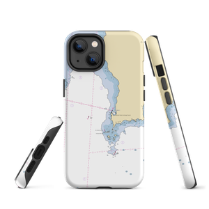 Sakonnet Point Marina (Little Compton, RI) NOAA Chart  Tough iPhone Case