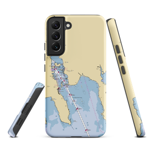 Fairhaven Shipyard & Marina (New Bedford, MA) NOAA Chart Samsung Phone Case