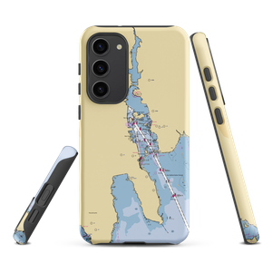 Bridge Shoppes / Gear Locker Marina (New Bedford, MA) NOAA Chart Samsung Phone Case