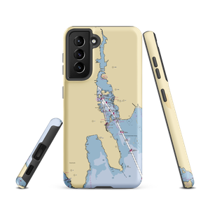 Bridge Shoppes / Gear Locker Marina (New Bedford, MA) NOAA Chart Samsung Phone Case