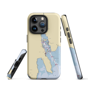 Bridge Shoppes / Gear Locker Marina (New Bedford, MA) NOAA Chart  Tough iPhone Case