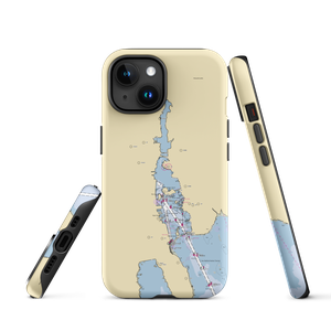 Seaport Resort and Marina (New Bedford, MA) NOAA Chart  Tough iPhone Case