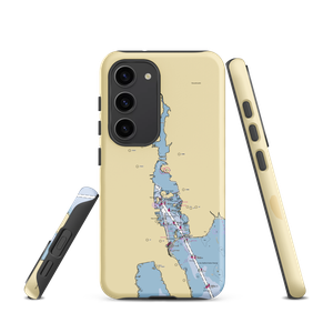 Whaling City Marina (New Bedford, MA) NOAA Chart Samsung Phone Case