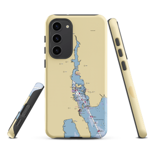 Whaling City Marina (New Bedford, MA) NOAA Chart Samsung Phone Case