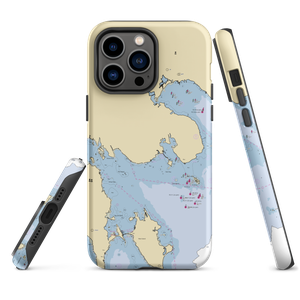 Brandt Cove Marina (Mattapoisett, MA) NOAA Chart  Tough iPhone Case