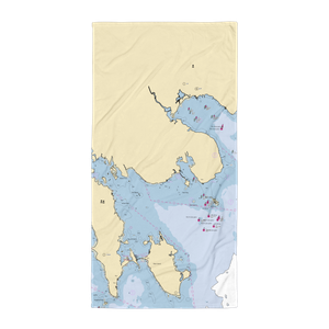 Brandt Cove Marina (Mattapoisett, MA) NOAA Chart Towel