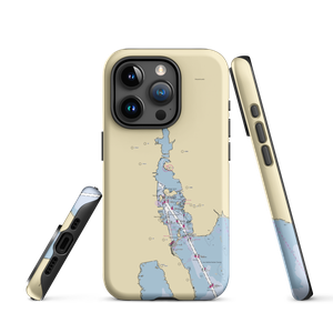 Marine Hydraulics (New Bedford, MA) NOAA Chart  Tough iPhone Case