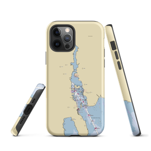 Marine Hydraulics (New Bedford, MA) NOAA Chart  Tough iPhone Case