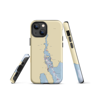 Breakwater Marinas (New Bedford, MA) NOAA Chart  Tough iPhone Case