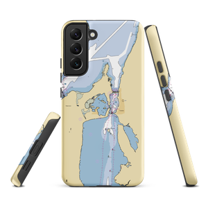 Safe Harbor Island Park (Tiverton, RI) NOAA Chart Samsung Phone Case