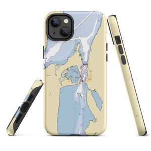 Safe Harbor Island Park (Tiverton, RI) NOAA Chart  Tough iPhone Case