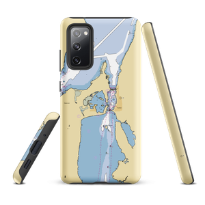 Rivers Edge Marina (Tiverton, RI) NOAA Chart Samsung Phone Case