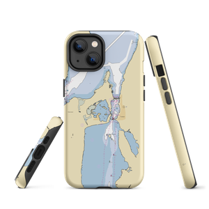 Rivers Edge Marina (Tiverton, RI) NOAA Chart  Tough iPhone Case