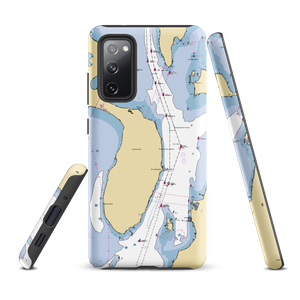 Prudence Ferry Dock (Portsmouth, RI) NOAA Chart Samsung Phone Case