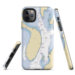 Prudence Ferry Dock (Portsmouth, RI) NOAA Chart  Tough iPhone Case