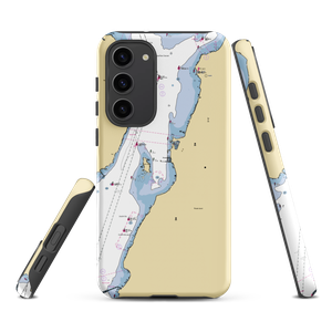 Safe Harbor New England Boatworks (Portsmouth, RI) NOAA Chart Samsung Phone Case